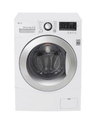 Lg Fh2A8Tdn2 8Kg Load, 1200 Spin Washing Machine - White